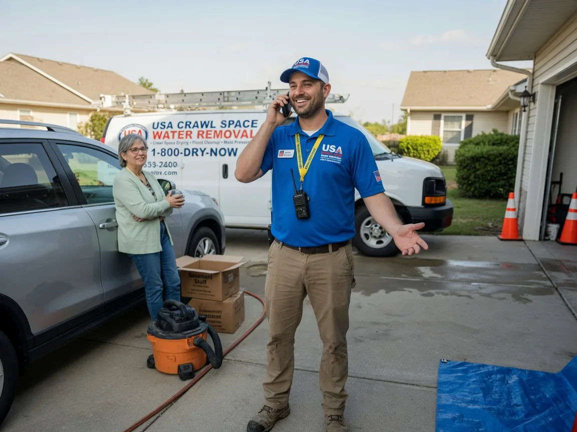 Crawl Space Water Removal Concord, NC FAQs